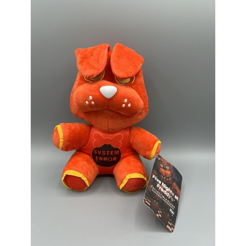 Funko FNAF System Error Bunny Plush Red NWT Collectible